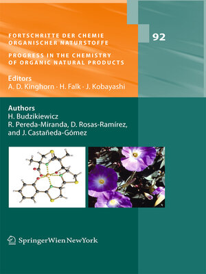 cover image of Fortschritte der Chemie organischer Naturstoffe / Progress in the Chemistry of Organic Natural Products, Volume 92